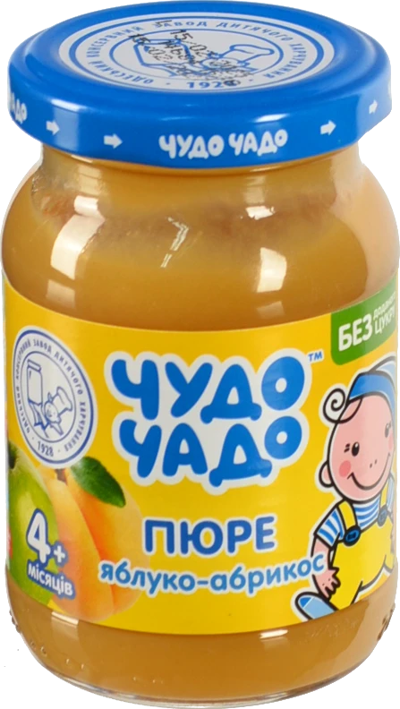 Пюре Чудо-Чадо Яблуко-Абрикос 170г