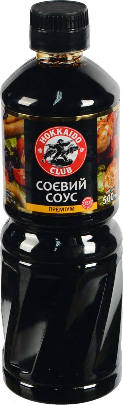 Соус соєвий Преміум Hokkaido club п/пл 500мл