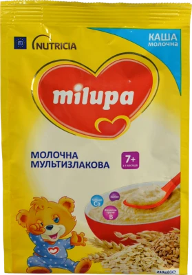 Каша Milupa 210г молочна суха швидкорозчинна 7м+