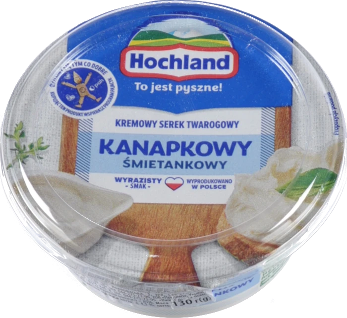 Крем-сир Hochland вершковий канапковий 130г