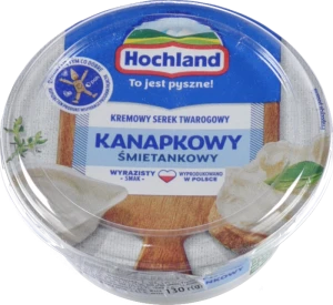 Крем-сир Hochland вершковий канапковий 130г