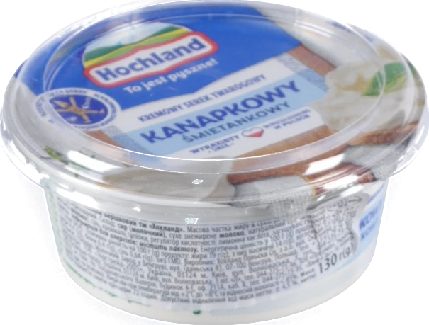 Крем-сир Hochland вершковий канапковий 130г