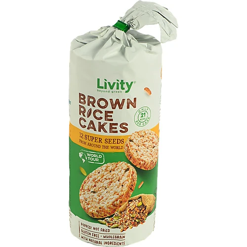Хлібці Livity / B.yond 100г 12 супер злаків