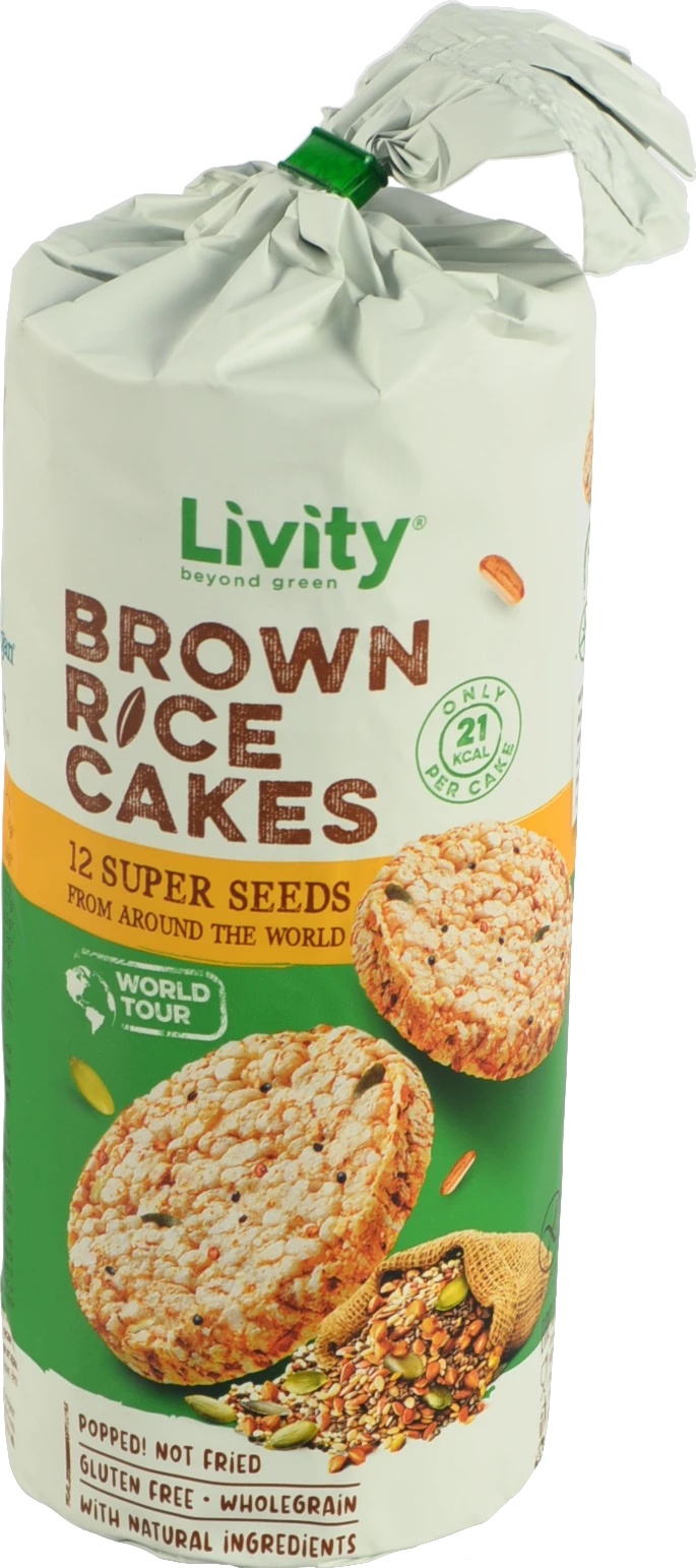 Хлібці Livity / B.yond 100г 12 супер злаків