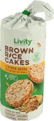 Хлібці Livity / B.yond 100г 12 супер злаків