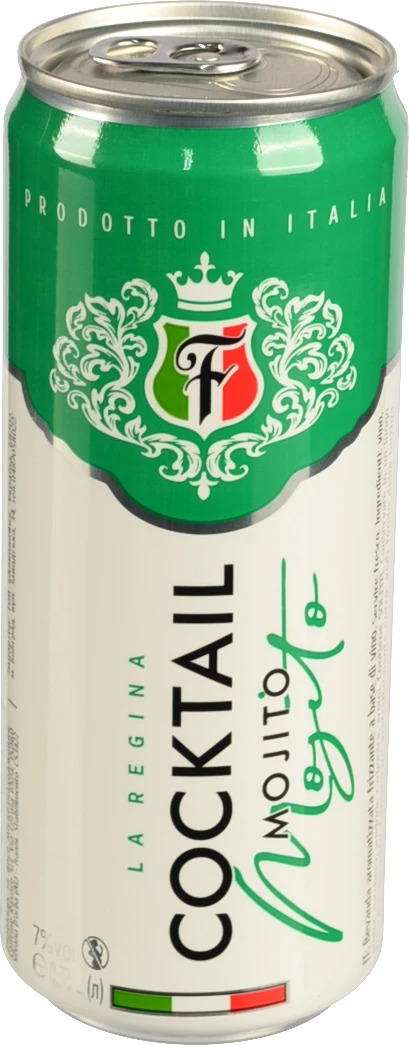 Напій винний 0.33л 7% напівігристий Mojito Cocktail La Regina з/б