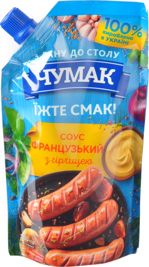 Соус Французький з гірчицею Чумак д/п 200г