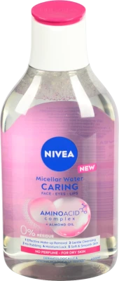 Вода міцелярна для сухої та чутливої шкіри Дихання шкіри MicellAIR Nivea 400мл