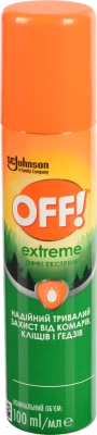 Аерозоль від комарів OFF! Extreme 100 мл