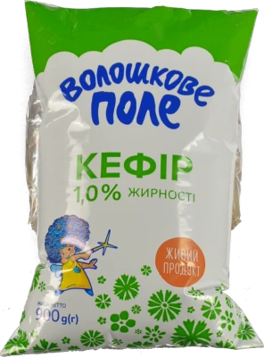 Кефір 1% Волошкове поле 950г пакет