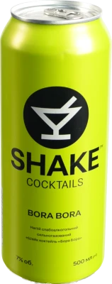 Напій слабоалкогольний 0.5л 7% сильногазований Bora Bora Cocktails Shake б/у