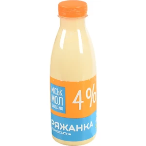 Ряжанка 4% Міськмолзавод №1 500 мл