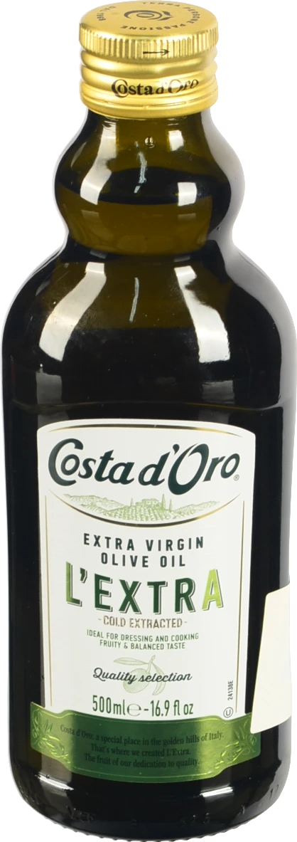 Оливкова олія Costa d'Oro 0.5л extra virgin ск.