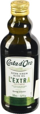Оливкова олія Costa d'Oro 0.5л extra virgin ск.