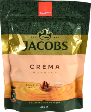 Кава Jacobs Monarch Crema розчинна 60г