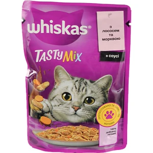 Корм Віскас 85г TastyMix лосось морква