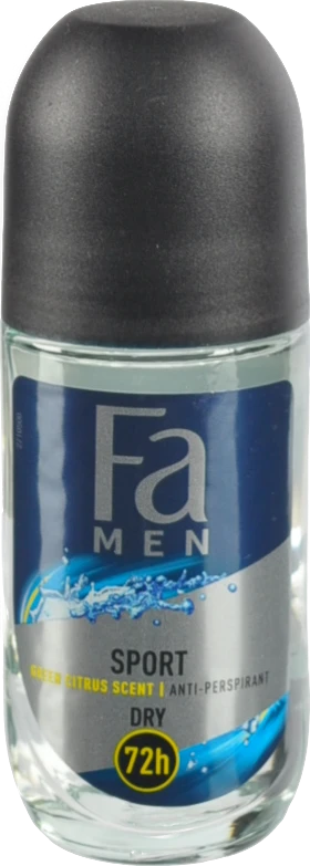 Антиперспірант роликовий Fa Men Sport Dry Green Citrus Scent 50мл