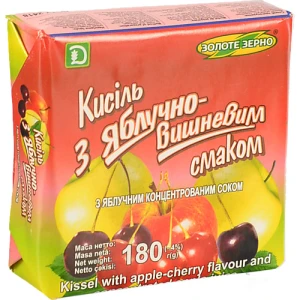Кисіль Золоте зерно 180г яблуко вишня