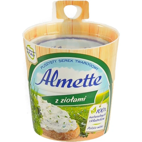 Сир вершковий з травами Almette Hochland 150г