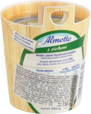 Сир вершковий з травами Almette Hochland 150г
