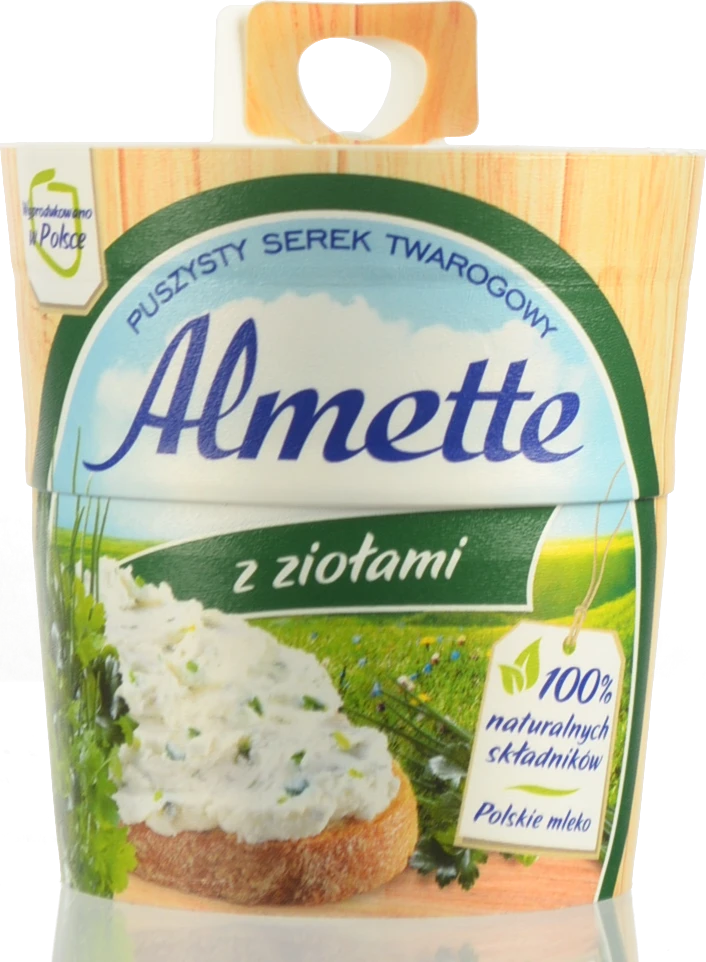 Сир вершковий з травами Almette Hochland 150г