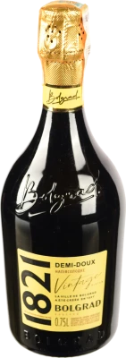 Вино ігристе 0.75л 10.5-12.5% напівсолодке 1821 Vintage Bolgrad