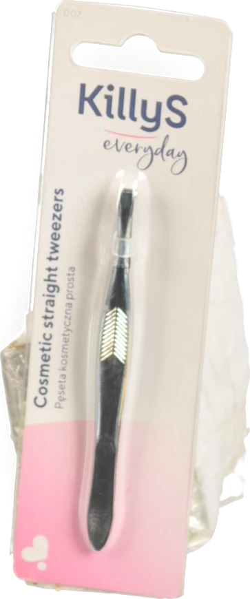 Пінцет для брів №T406 Beauty Line 1шт