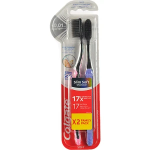 Шовкові нитки Colgate з активованим вугіллям, 2 шт