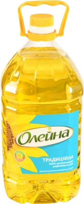 Олія соняшникова рафінована Традиційна Олейна п/пл 3л