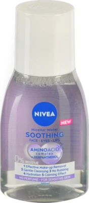 Вода міцелярна заспокійлива для чутливої шкіри Soothing Nivea 100мл