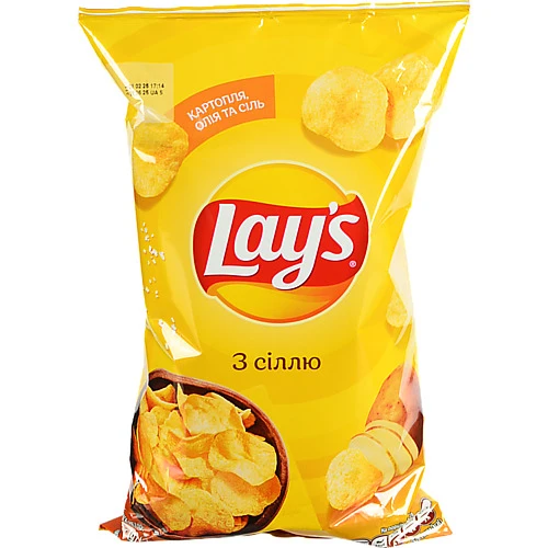 Чипси картопляні Lay's солоні 120г