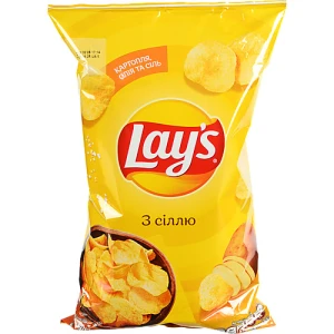 Чипси картопляні Lay's солоні 120г