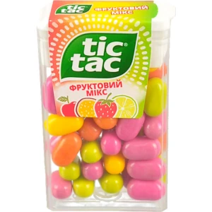 Драже Фруктовий Мікс Tic Tac п/у 18г