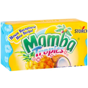 Жувальні цукерки Mamba 26.5г асорті тропікс