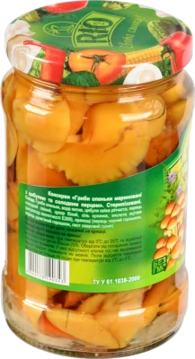 Опеньки RIO 250г мариновані з овочами с.б