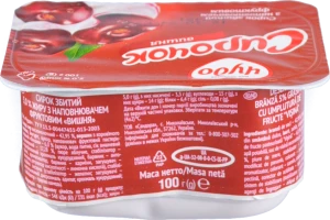 Сирок Чудо 5% збитий Вишня 100г