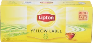 Чай чорний Lipton Yellow Label 25 пакетиків