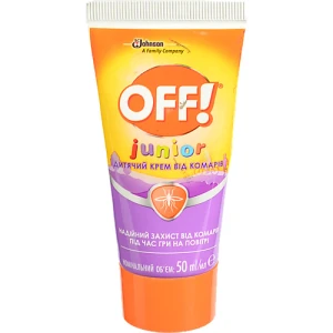 Крем від комарів для дітей від 5років Junior OFF! 50мл