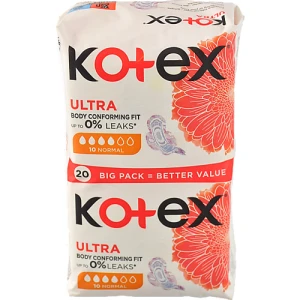 Прокладки гігієнічні ультратонкі Normal Ultra Kotex 20шт