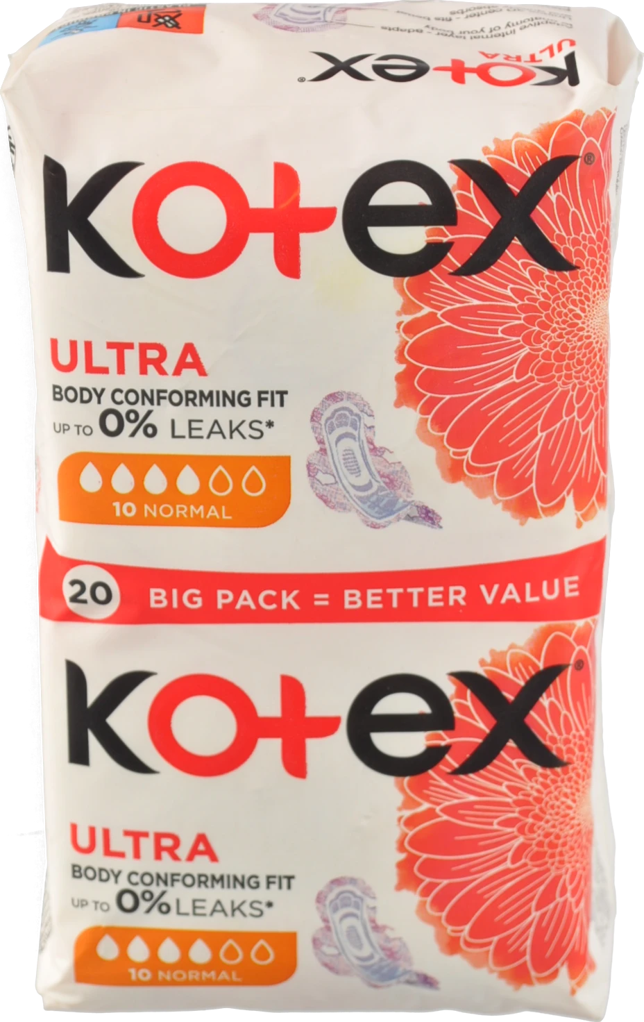 Прокладки гігієнічні ультратонкі Normal Ultra Kotex 20шт