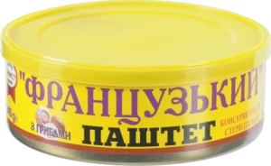 Паштет Онисс Французький з грибами 240г