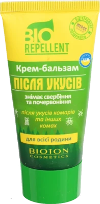 Крем-бальзам після укусів комарів та інших комах Biorepellent 50мл
