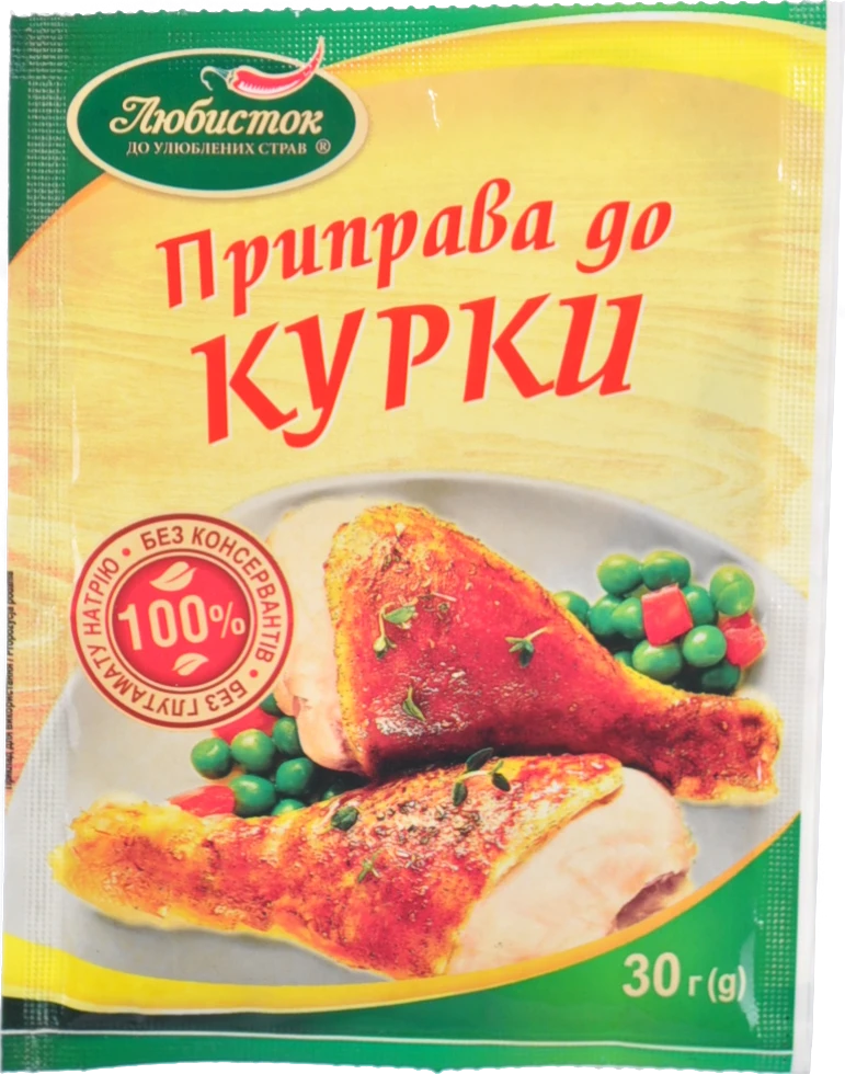 Приправа до курки Любисток 30г