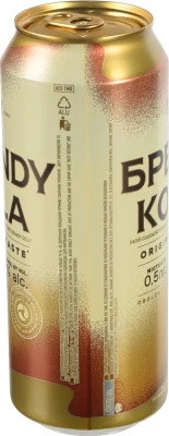 Напій слабоалкогольний 0.5л 8% сильногазований Бренді Кола Оболонь з/б