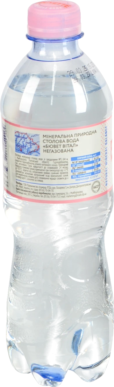 Вода Buvette 0.5л негазована
