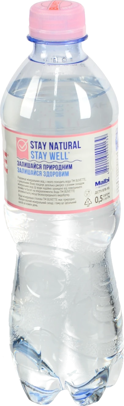 Вода Buvette 0.5л негазована