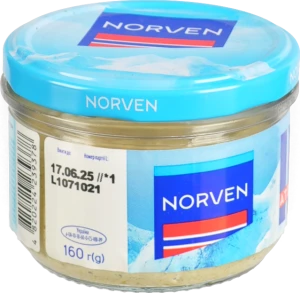 Ікра атлантичних риб з мідіями та часником в соусі Norven 160г