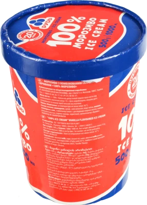 Морозиво 100% Рудь відро 500г