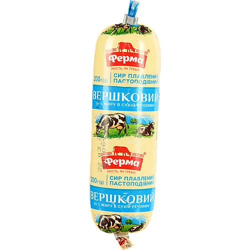 Сир пл. Ферма 200г 55% вершковий  туба
