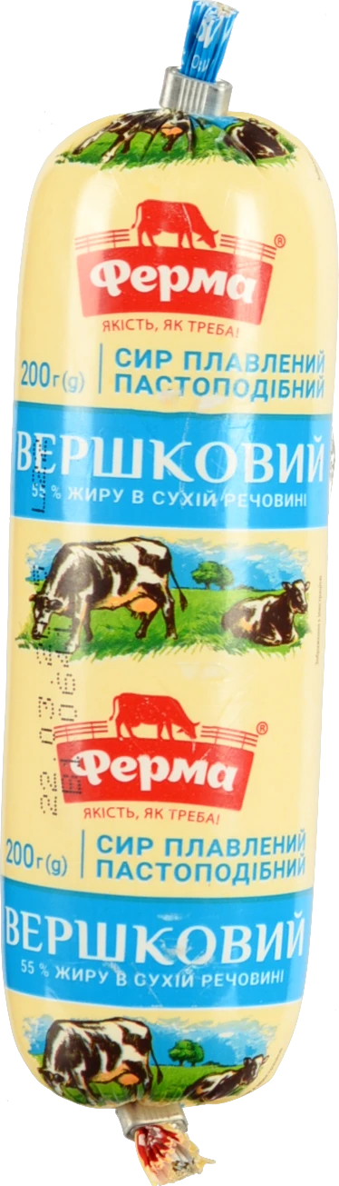 Сир пл. Ферма 200г 55% вершковий  туба